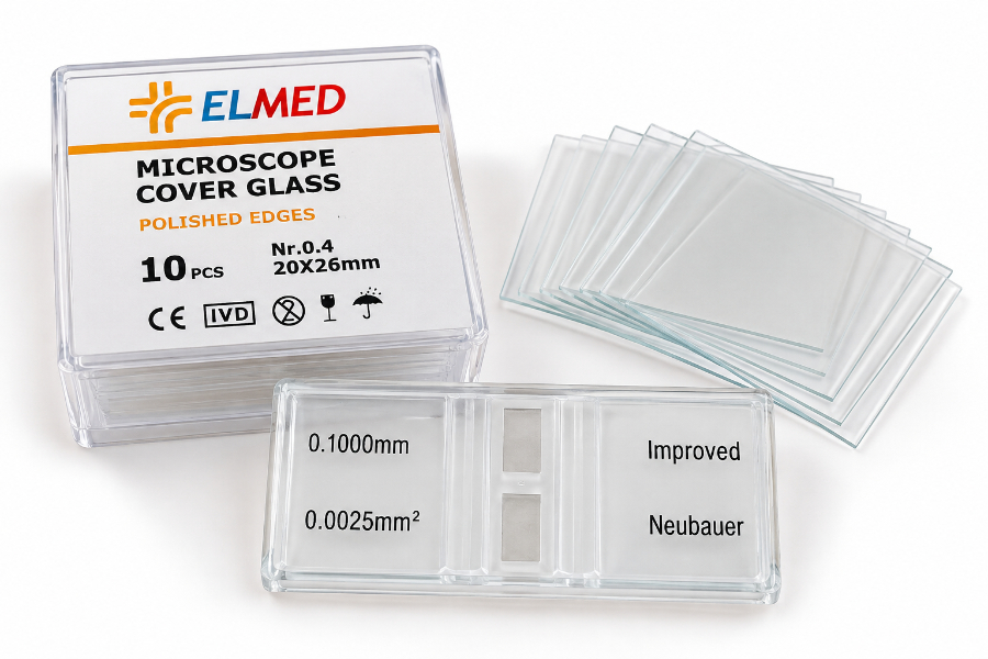 ΚΑΛΥΠΤΡΙΔΕΣ NEUBAUER 20x26mm 10Τ (CITOGLAS) (0340-4010)